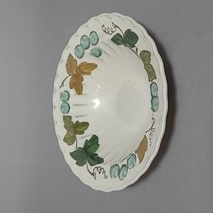 Vernon Ware Metlox Pottery California Vineyard Grape 8" Salad/Serving Bowl